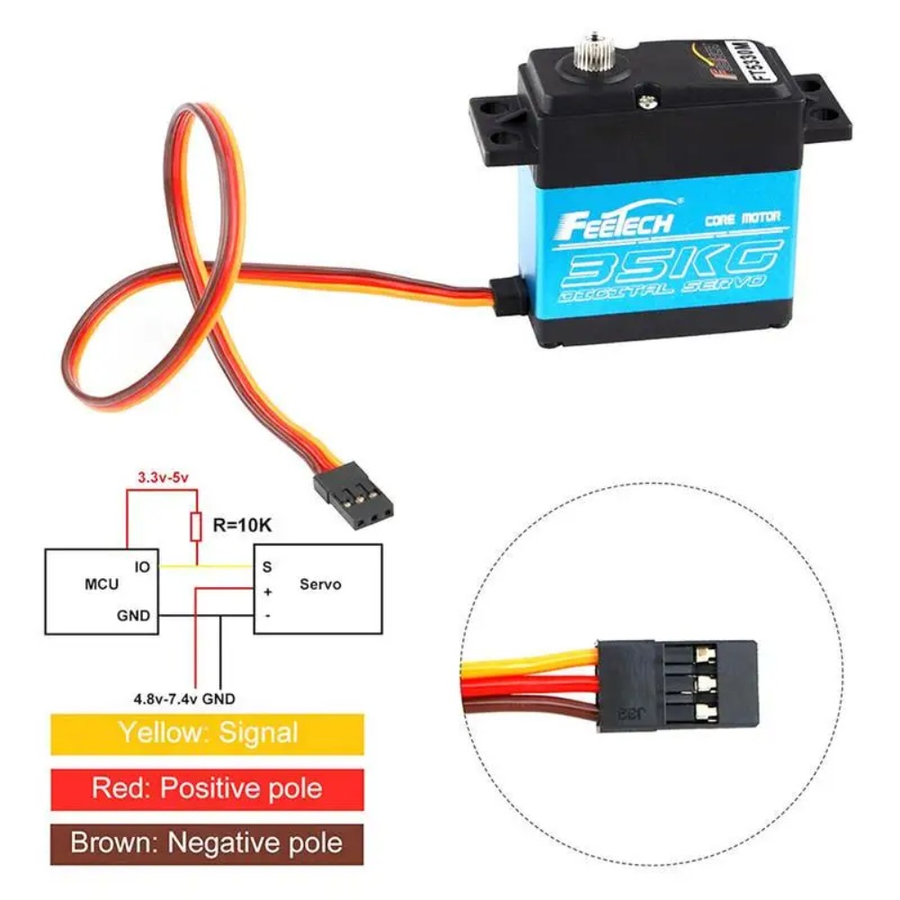 FEETECH FT5330M 35KG Digital S - Rc Helicopter Servo recension och pris