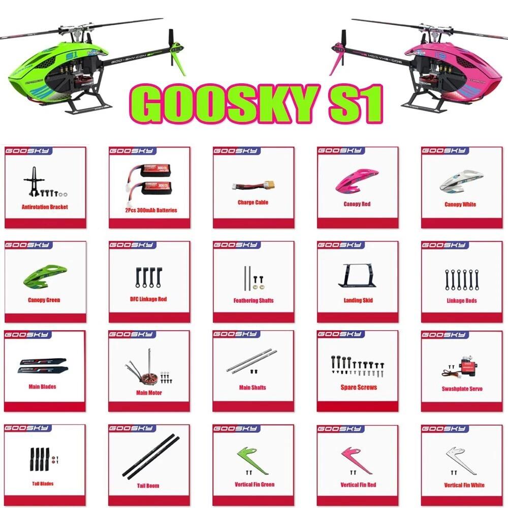 Goosky S1 Helicopter RC Electr - Rc Helicopter Bag recension och pris
