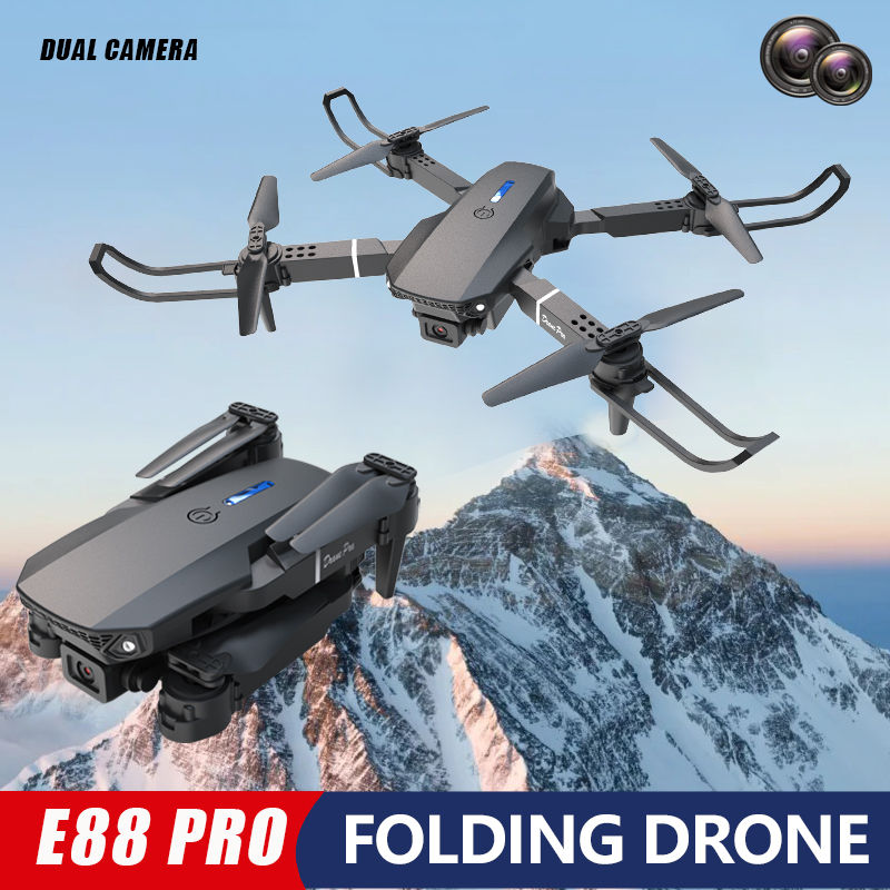 Brushless Motor Foldable Drone - Rc Helicopter Case recension och pris