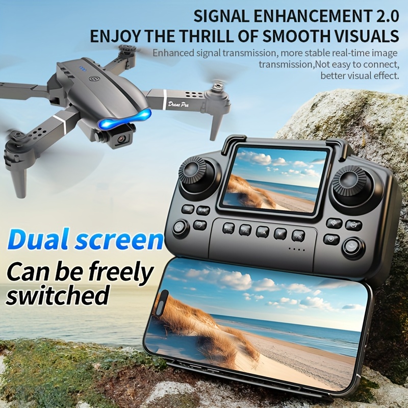 2026 Upgraded E99 PRO MAX Fold - Rc Helicopter Case recension och pris