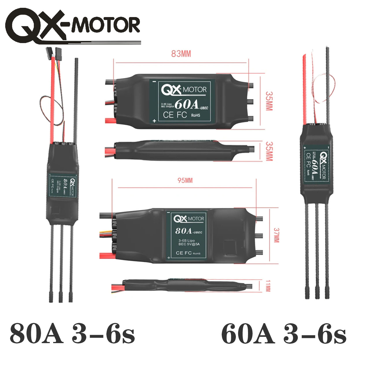 QX-MOTOR 70mm EDF Ducted Fan 1 - Rc Helicopter Blade recension och pris